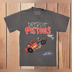 NEW Flawed NBA Lab Detroit Pistons After School Special Men’s T Shirt  Sz Small